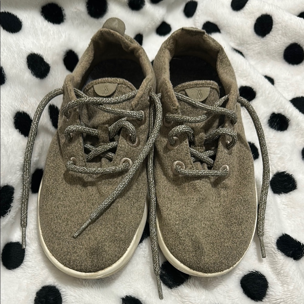 Allbirds Superfine NZ Merino Wool Grey/Green Sneakers